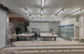 自社工場の塗装工場